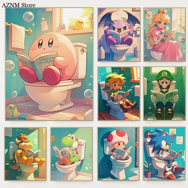 Home Improvement Kids - Póster de videojuego de dibujos animados