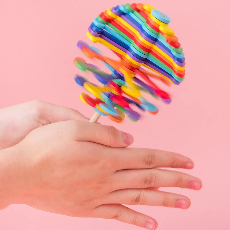 Home Improvement Kids - Juguetes de piruleta en espiral de