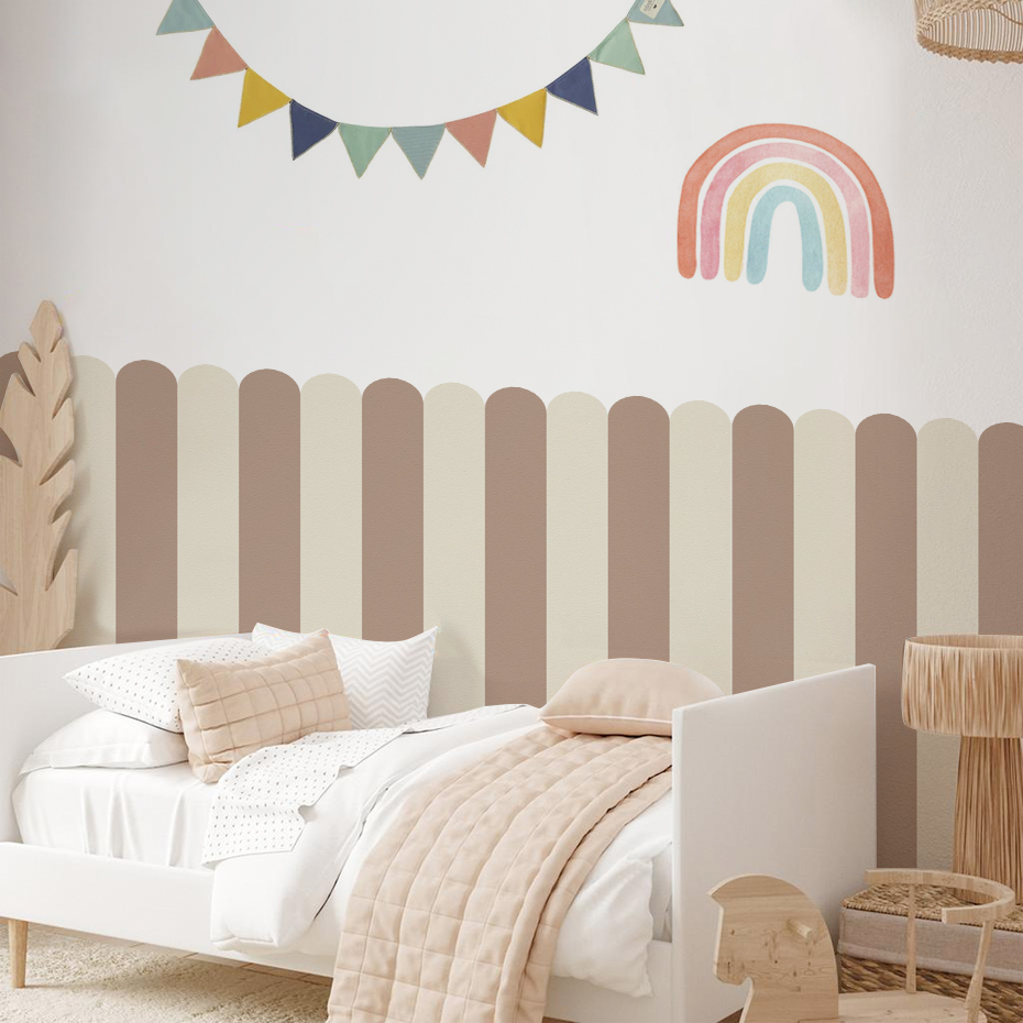 Home Improvement Kids - Papel tapiz de arco de rayas