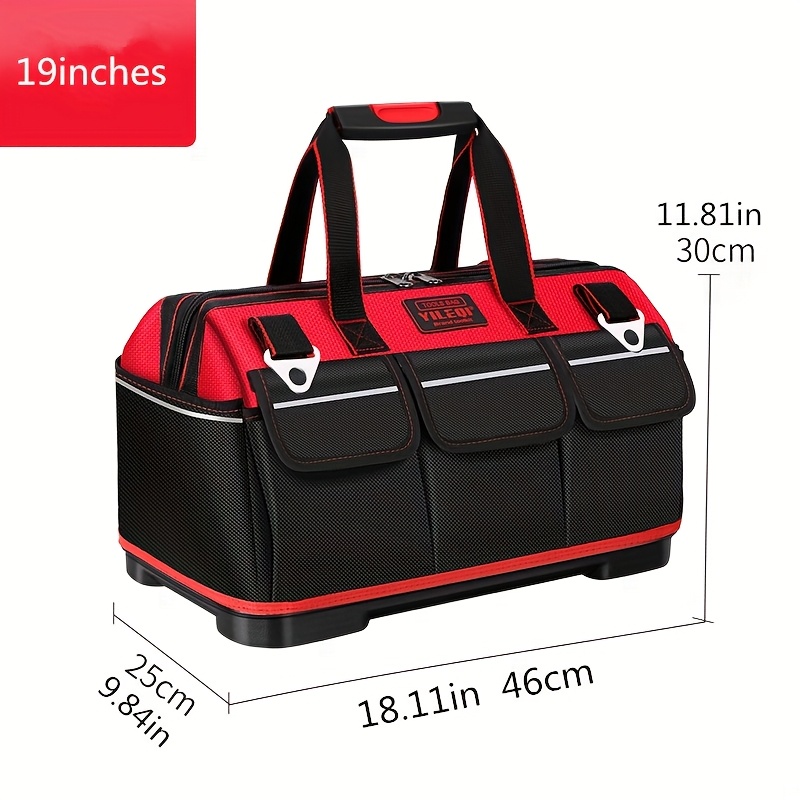 Bolsa de herramientas roja par - Home Improvement Warehouse reseña y precio