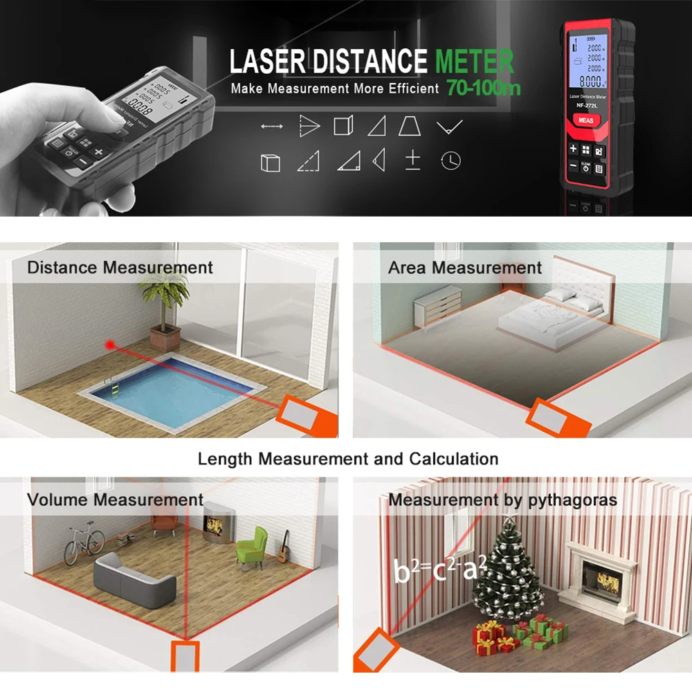 Medidor de Distancia Láser Dig - Home Improvement Warehouse reseña y precio