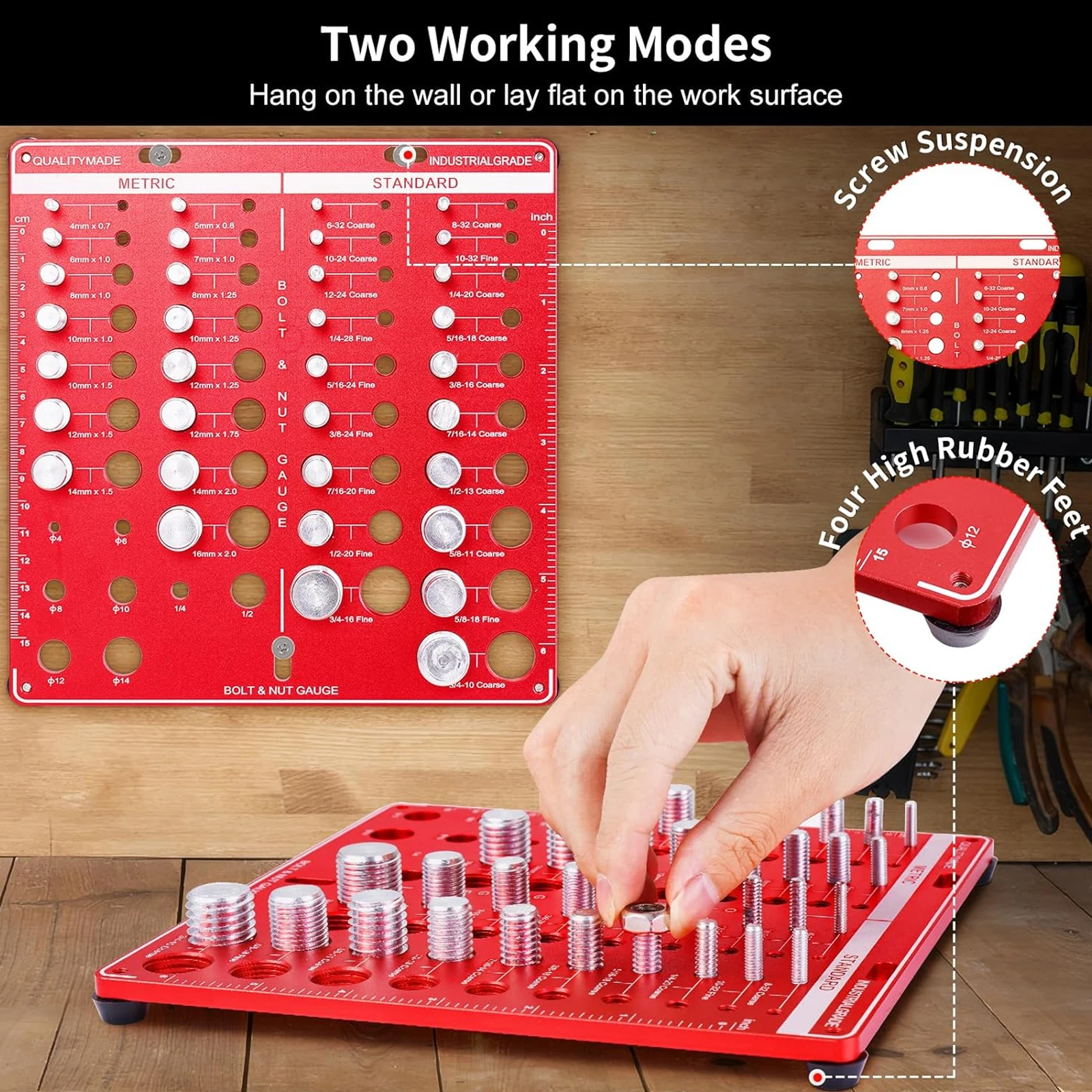 Juego de Calibres para Roscas  - Home Improvement Warehouse reseña y precio
