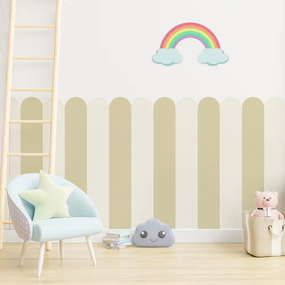 Papel tapiz de arco de rayas v - Home Improvement Kids reseña y precio