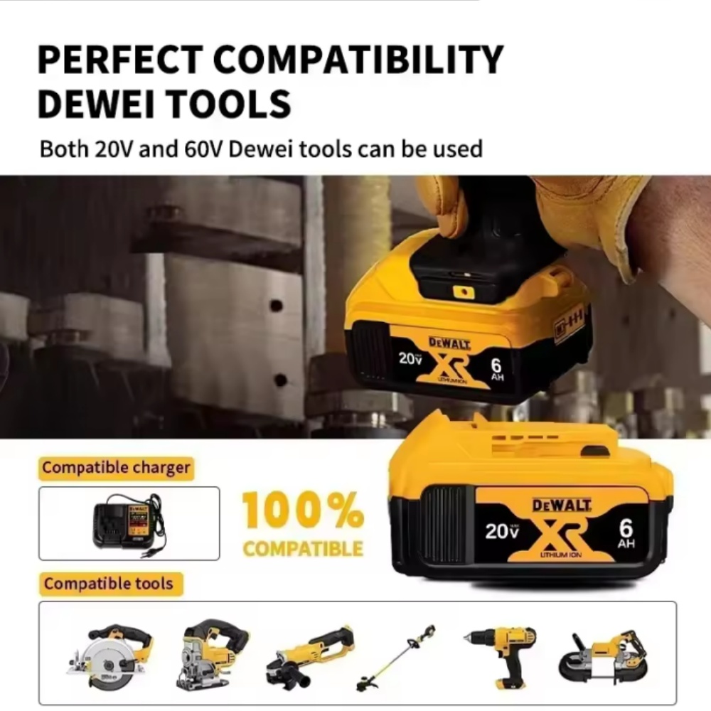 Batería de Litio Original DEWA - Home Improvement Warehouse reseña y precio